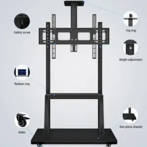 Trolley Movable TV Stand