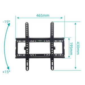 TV Wall Mount 26–55 Inch Tilt Up/Down LCD LED Bracket