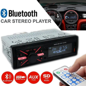 Car MP3 Bluetooth Double USB FM Radio Single Din Setup