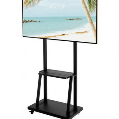 TV 32″-75″ Trolley Movable Rolling Stand