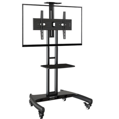North Bayou NB-AVA1500-60-1P TV Stand – Powerful Mobile TV Cart for Professional Display Setups
