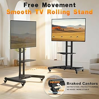 North Bayou NB-AVA1500-60-1P TV Stand