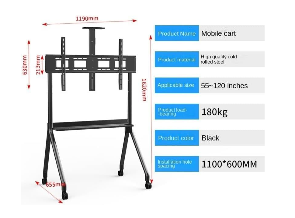 YD1900 TV Mount Bracket Cart