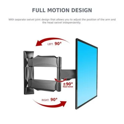 NB P4 Full Motion TV Wall Mount