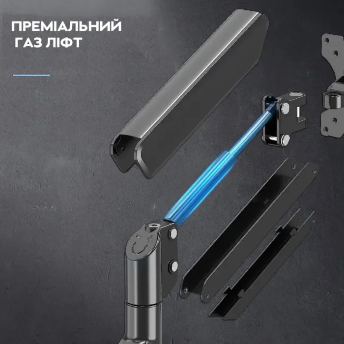 V-STAR V80 Full Motion Gas Spring Single Arm Monitor Desk Mount| Useful - Image 9