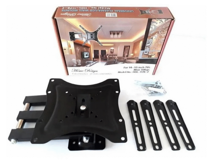 TV Wall Bracket 14 to 55 Inches – Full Motion Tilt & Swivel Smart Mount for LED/LCD TVs - Image 2