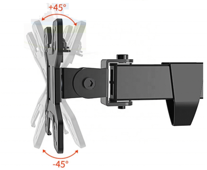 ZENO M621 Monitor Arm – Easy Adjustable Single Screen Desk Mount for 17”–27” Monitors - Image 6