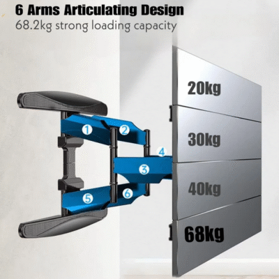 ZENO P700 Double Arm TV Wall Mount
