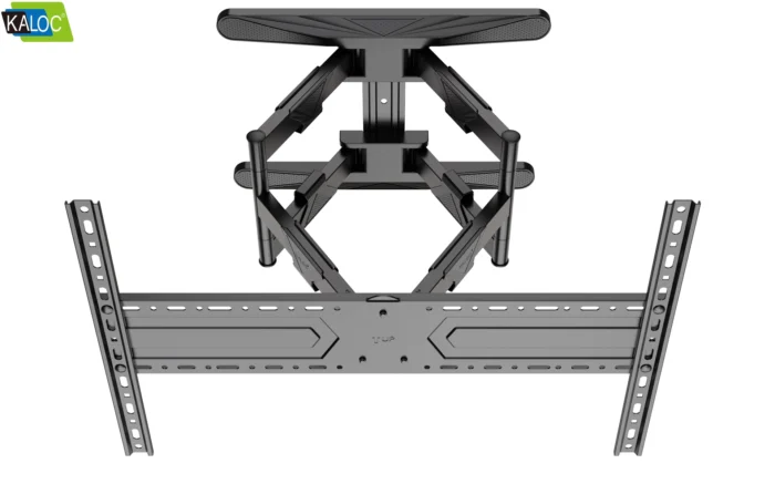 Kaloc H8 TV Wall Mount – Universal Full Motion Tilt and Swivel Bracket , Best for 32” to 80” Inch TVs - Image 9