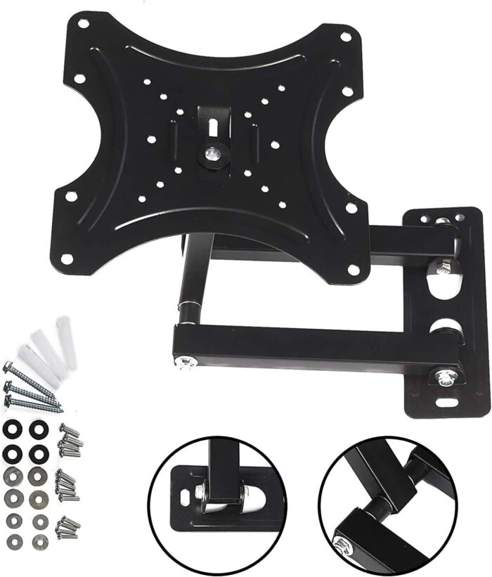TV Wall Mount 14″–42″ Fully Adjustable Rotatable Bracket