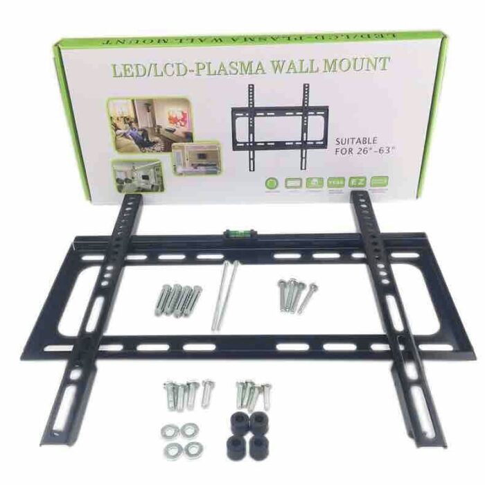TV Wall Mount 26-65 Inch Heavy Duty Low Profile – V-STAR V63 Fixed LED LCD Bracket for Flat Screen TVs - Image 5