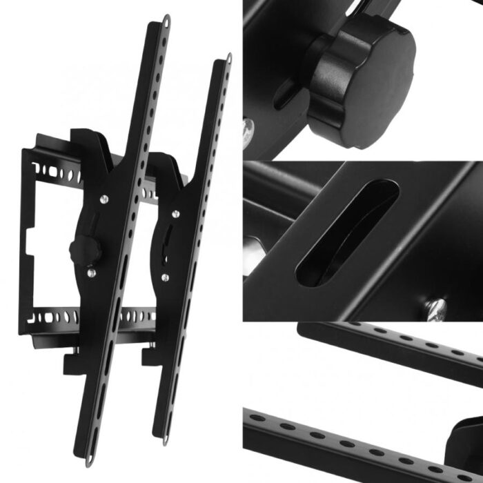 TV Wall Mount Heavy Duty 26–55 Inch Tilt – Adjustable LCD LED Flat Panel Bracket with Safety Lock - Image 2