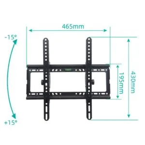 TV Wall Mount 26–55 Inch Tilt Up/Down LCD LED Bracket