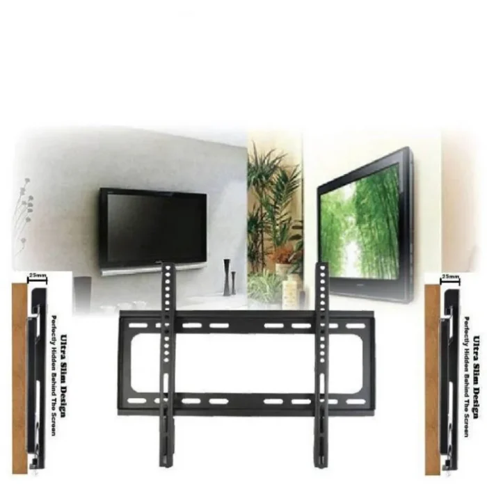 TV Wall Mount 26-65 Inch Heavy Duty Low Profile – V-STAR V63 Fixed LED LCD Bracket for Flat Screen TVs - Image 2