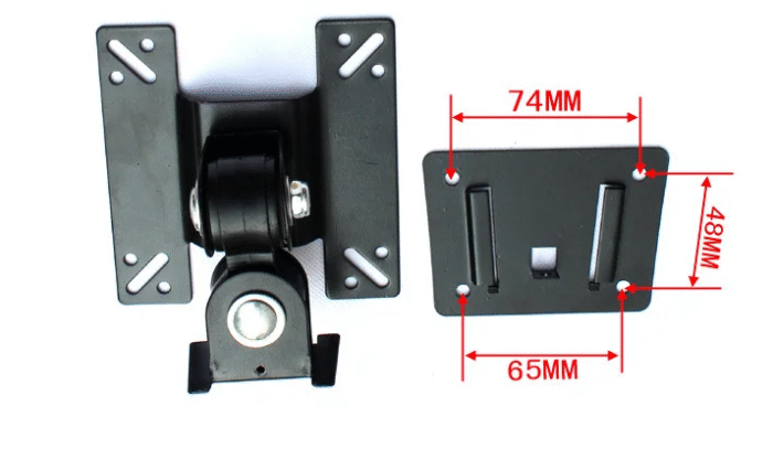 Premium TV Wall Mount 14–24 Tilt & Swivel – Adjustable Revolving LCD/LED Smart Bracket for Home & Office - Image 5