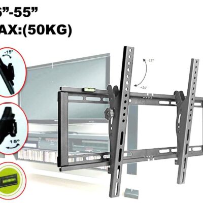 TV Wall Mount Heavy Duty 26–55 Inch Tilt