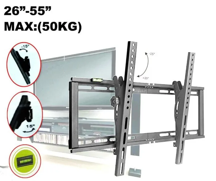 TV Wall Mount Heavy Duty 26–55 Inch Tilt