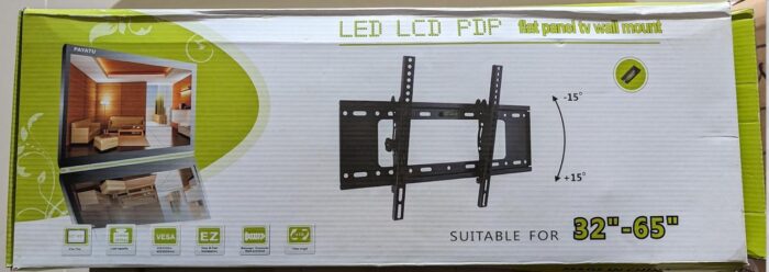 TV Wall Mount Extra Heavy Duty Strong Tilt Up/Down Bracket for 26-65 Inch LCD LED TVs - Image 8