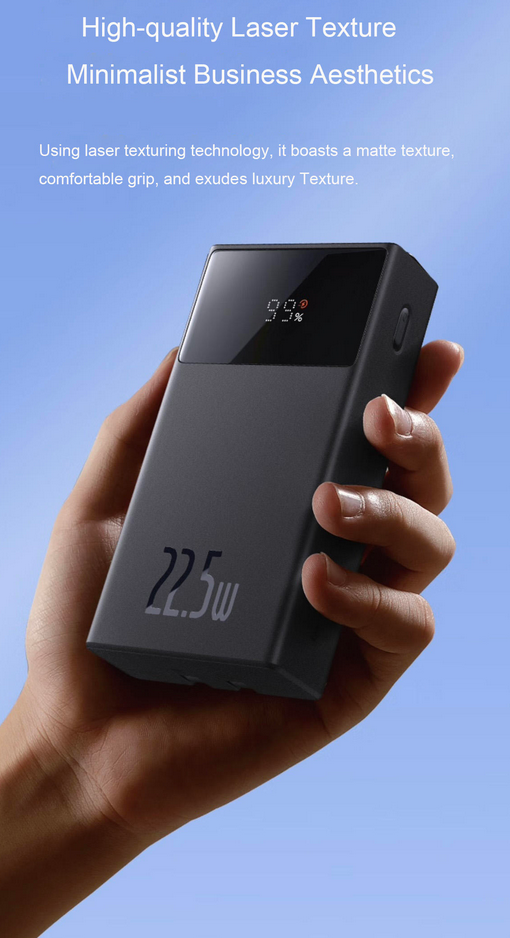 Baseus 20000mAh 22.5W Star-Lord Digital Display Fast Charge Power Bank with Smart Fast Charging - Image 2
