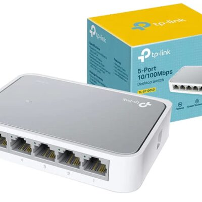 TP-Link 5 Port 100 Mbps Network Switch – Reliable Fast Ethernet Switch for Home and Office Networking