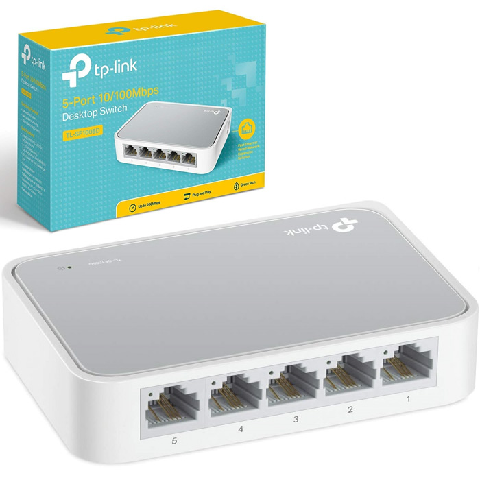 TP-Link 5 Port 100 Mbps Network Switch