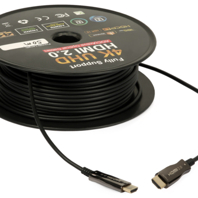 50m Active Fiber Optic HDMI Cable