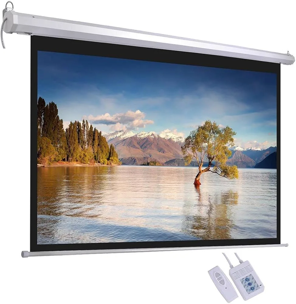 Motorized Projector Screen 8×8 Feet