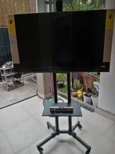 Trolley Movable TV Stand