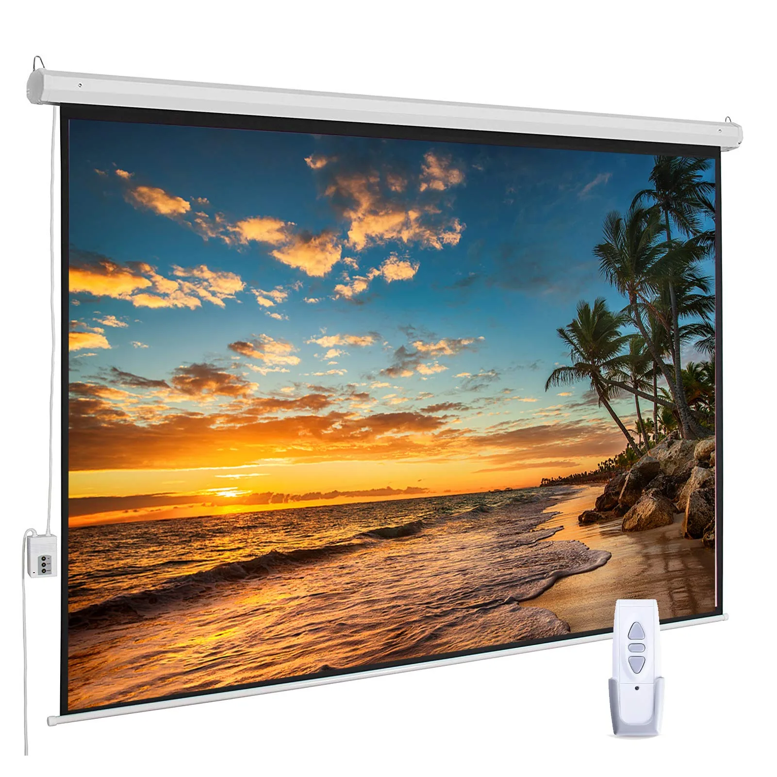 Motorized Projector Screen 10×10 Feet