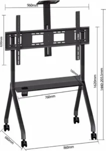 FD-R10 TV/Smart Board Trolley Stand