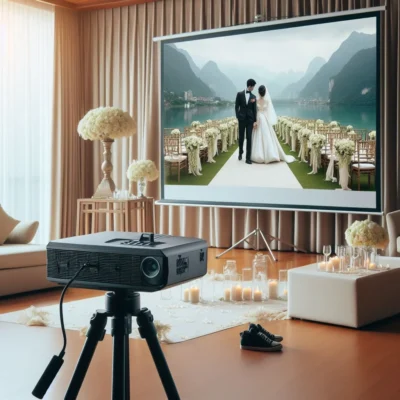 Projector Screen Tripod Stand 8×8 Feet