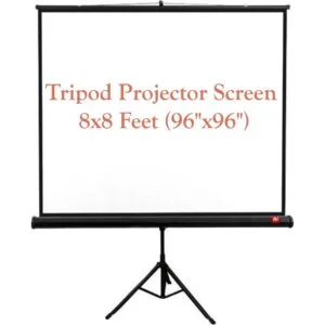 Projector Screen Tripod Stand 8×8 Feet