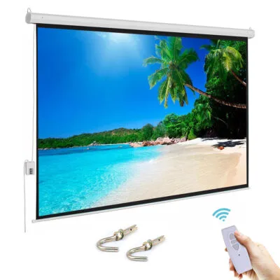Motorized Projector Screen 8×8 Feet